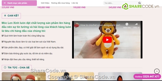 Web bán hàng,website bán hàng móc khóa len xinh,Website bán hàng,share website bán hàng,code bán hàng seo tốt,code bán hàng wordpress