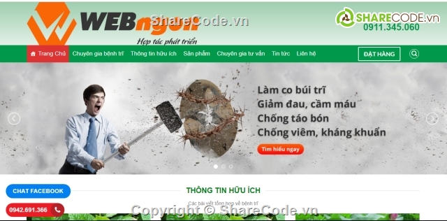 Code bán thuốc chữa trĩ,Full web bán thuốc chữa trĩ,Website giới thiệu,Code web thuốc chữa trĩ