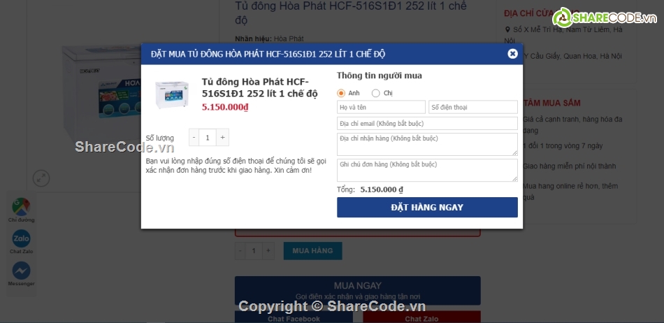 Full code web bán hàng điện lạnh,Full code web điện máy xanh,Full code web bán hàng điện máy,web bán hàng điện lạnh,điện máy