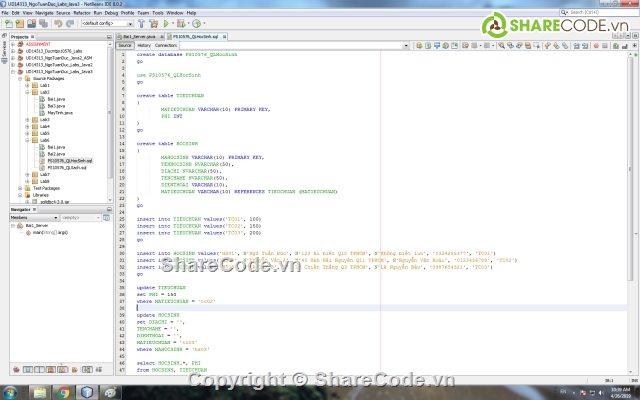 code java,fpt polytechnic,Java 3,full lab java3,Swing form,java language