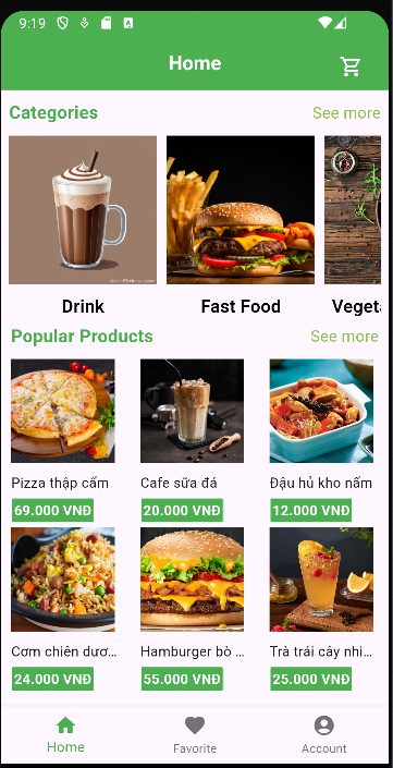 Full code app Flutter,Food App Flutter,Node js Code,Project,Food App basic Flutter