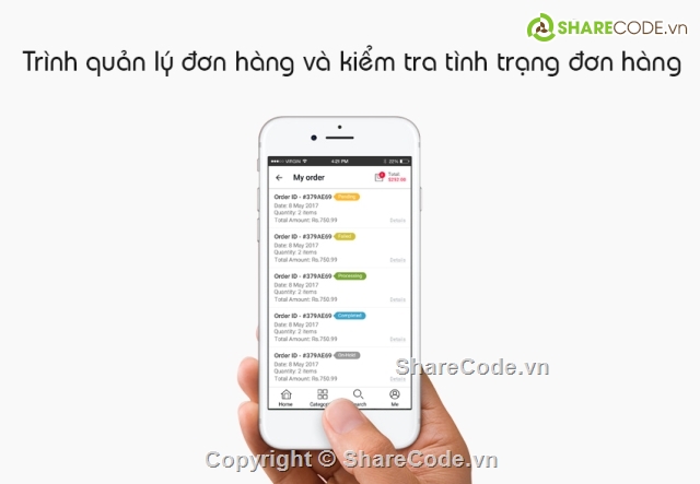 Ứng dụng,ứng dụng bán hàng online,wordpress,wordpress app,code app store