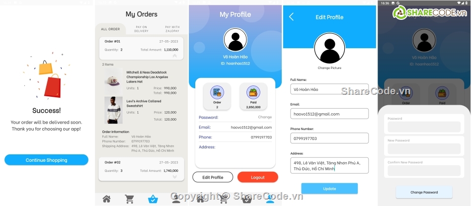 code bán áo quần,full code bán quần áo thời trang,ứng dụng bán thời trang android,code Android bán thời trang,Code app bán quần áo