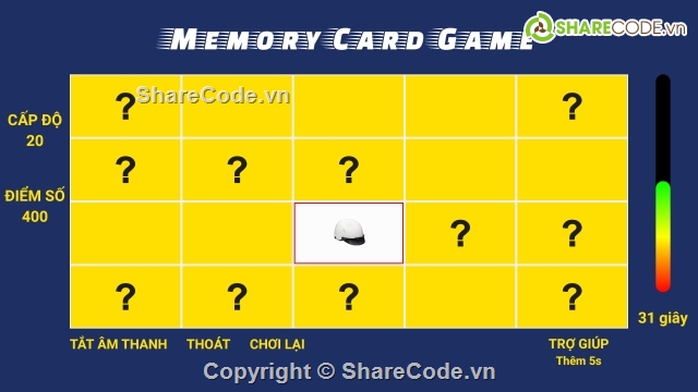 android studio,game Card Memory,game adroid,game Trúc Xanh,MemoryCard,Code Android Memory Card