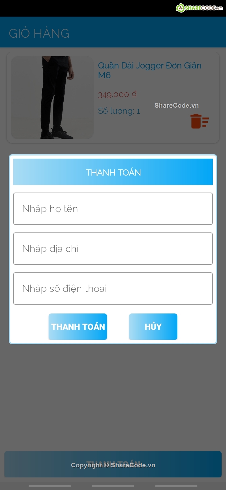 Sharecode app bán hàng,share code shop áo quần,source code android bán hàng,code Java bán hàng,code app bán hàng