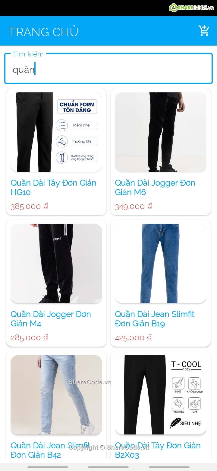 Sharecode app bán hàng,share code shop áo quần,source code android bán hàng,code Java bán hàng,code app bán hàng