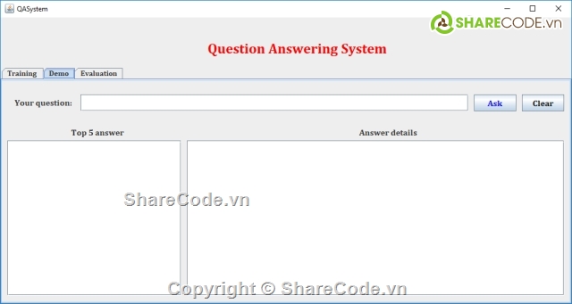 hệ thống hỏi đáp,question answering system,natural language processing,xử lý ngôn ngữ tự nhiện,Java,Lucence