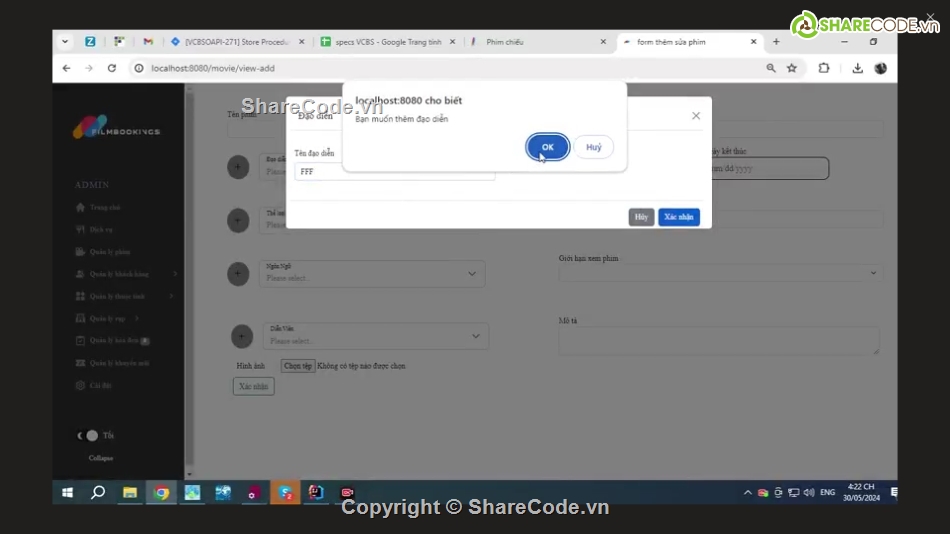 Đồ án tốt nghiệp đặt vé xem phim java springboot,web đặt vé xem phim bằng java,web đặt vé xem phim java spring mvc full báo cáo