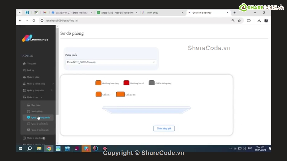 Đồ án tốt nghiệp đặt vé xem phim java springboot,web đặt vé xem phim bằng java,web đặt vé xem phim java spring mvc full báo cáo