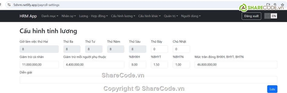 Code web,web quản lý nhân sự,nodejs,reactjs