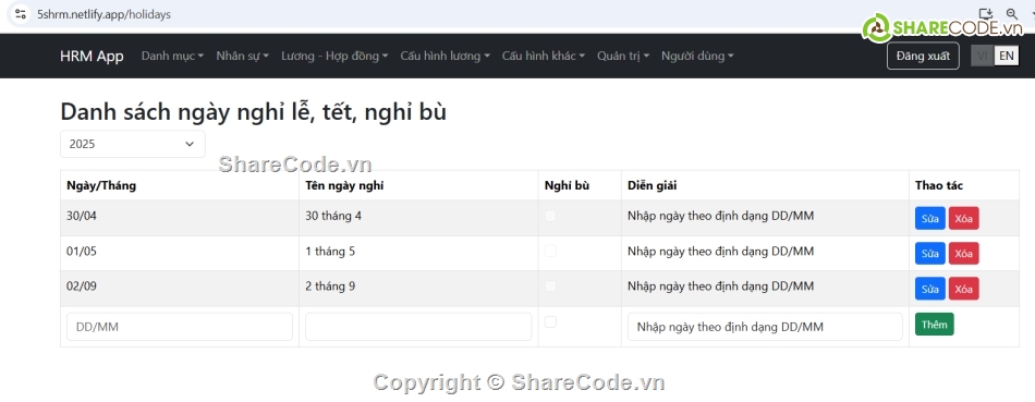 Code web,web quản lý nhân sự,nodejs,reactjs