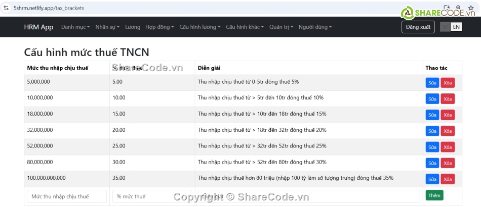 Code web,web quản lý nhân sự,nodejs,reactjs