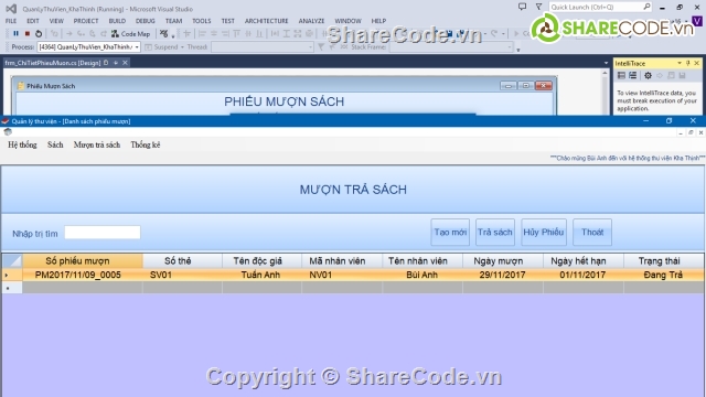 phần mềm quản lý c# winform,full source code và báo cáo phần mềm quản lý  C#,Full code quản lý c# winform,full code và báo cáo quản lý thư viện,Đồ án Quản lý thư viện C# 3layer,Đồ án C# winform 3 lớp