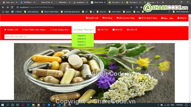 thuoc,shop ban thuoc,shop ban hang,source code shop bán hàng,full code,php