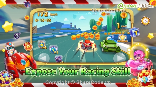 unity3d,android,ios,game,full code,Car Racing