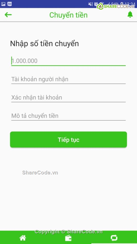 demo ví điện tử,trên android,Demo ví điện tử,ví điện tử cổng thanh toán,ví điện tử,code ví điện tử