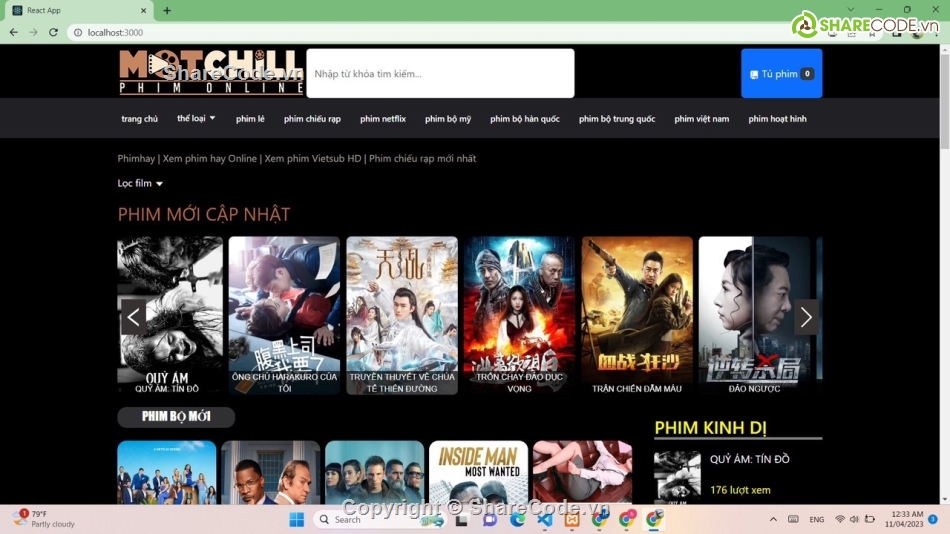 web phim,web phim laravel,web phim giá rẻ,code web phim,web phim reactjs laravel,web phim reactjs
