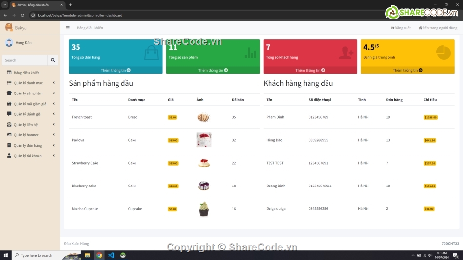 Code web bán bánh PHP,Code web bán bánh,Source code web bán bánh,web bán hàng php,web bán bánh,web cửa hàng