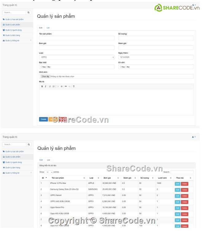 code Java,Spring Boot,SQL Server,website bán điện toại,source code điện thoại,sharecode bán điện thoại