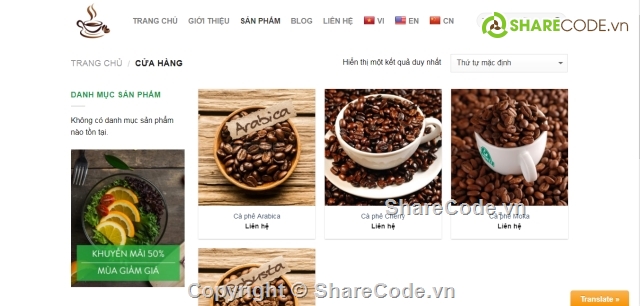 Source code Website,website cà phê,web cà phê thế kỷ,Website cà phê mẫu 2,Website giới thiệu,Website cà phê hiện đại