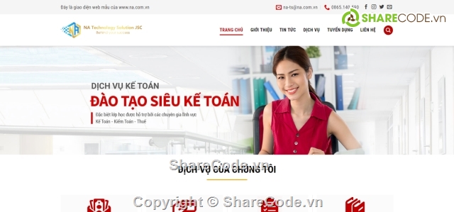 web công ty,web giới thiệu công ty,giới thiệu công ty,Web đào tạo nhân sự