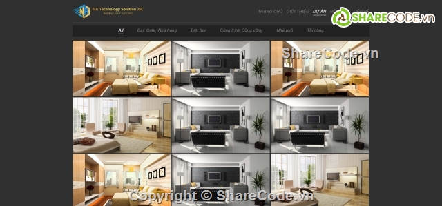 website kiến trúc,source code web kiến trúc,web giới thiệu nội thất