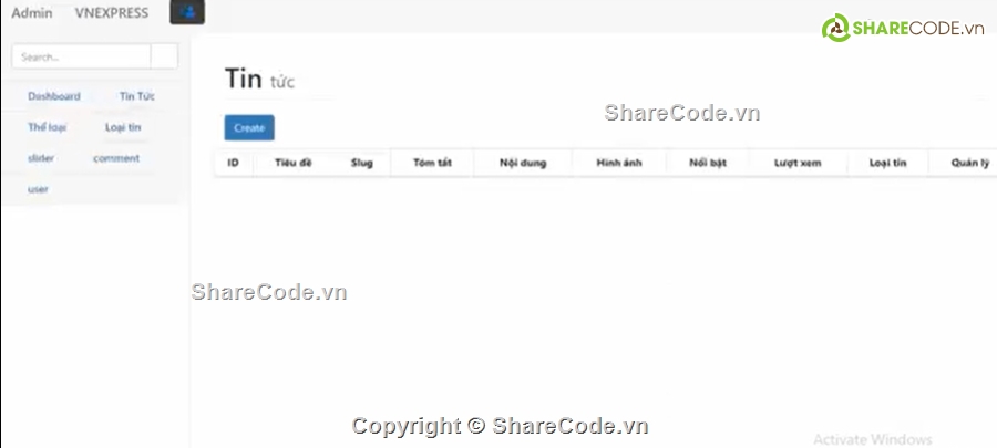 source code web tin tức,sharecode web tin tức,Sharecode tin tức PHP,code website tin tức PHP