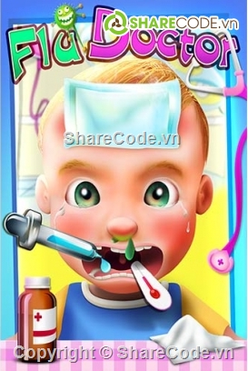 source code Game,flu doctor,Flu Doctor Kids Games,App Source Code