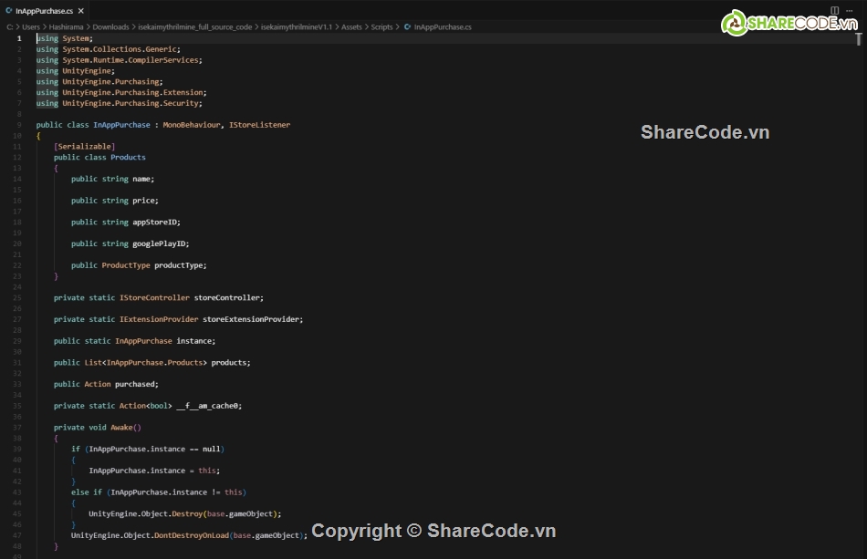 Code phần mềm quản lý,Source code game,Source code Unity game