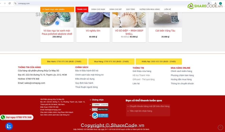 full wordpress bán hàng,wordpress bán hàng thanh toán QR code,wordpress bán sản phẩm có biến thể,shopping,Bộ công thương