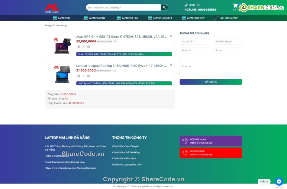 code ban laptop,website bán laptop,full code web bán laptop,web bán máy tính