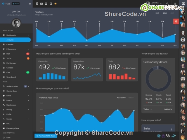 react,reactjs,material,dashboard,Fuse React,fuse-react-master