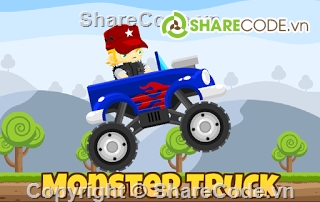 Monster Truck,Android Game,source code game