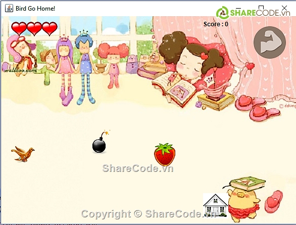 game flappy bird,Bird Go Home,Source code game Bird Go Home,Game Bird Go Home