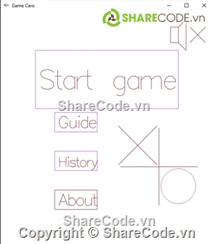 Game cờ caro,game c++ caro,visual c++ Caro