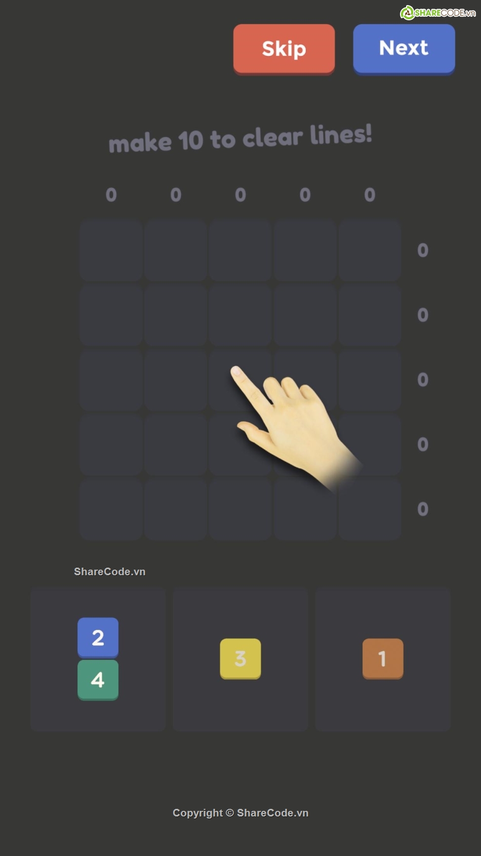 game puzzle,number game,mã nguồn puzzle game,game 2048,source code game 2048,code game 2048