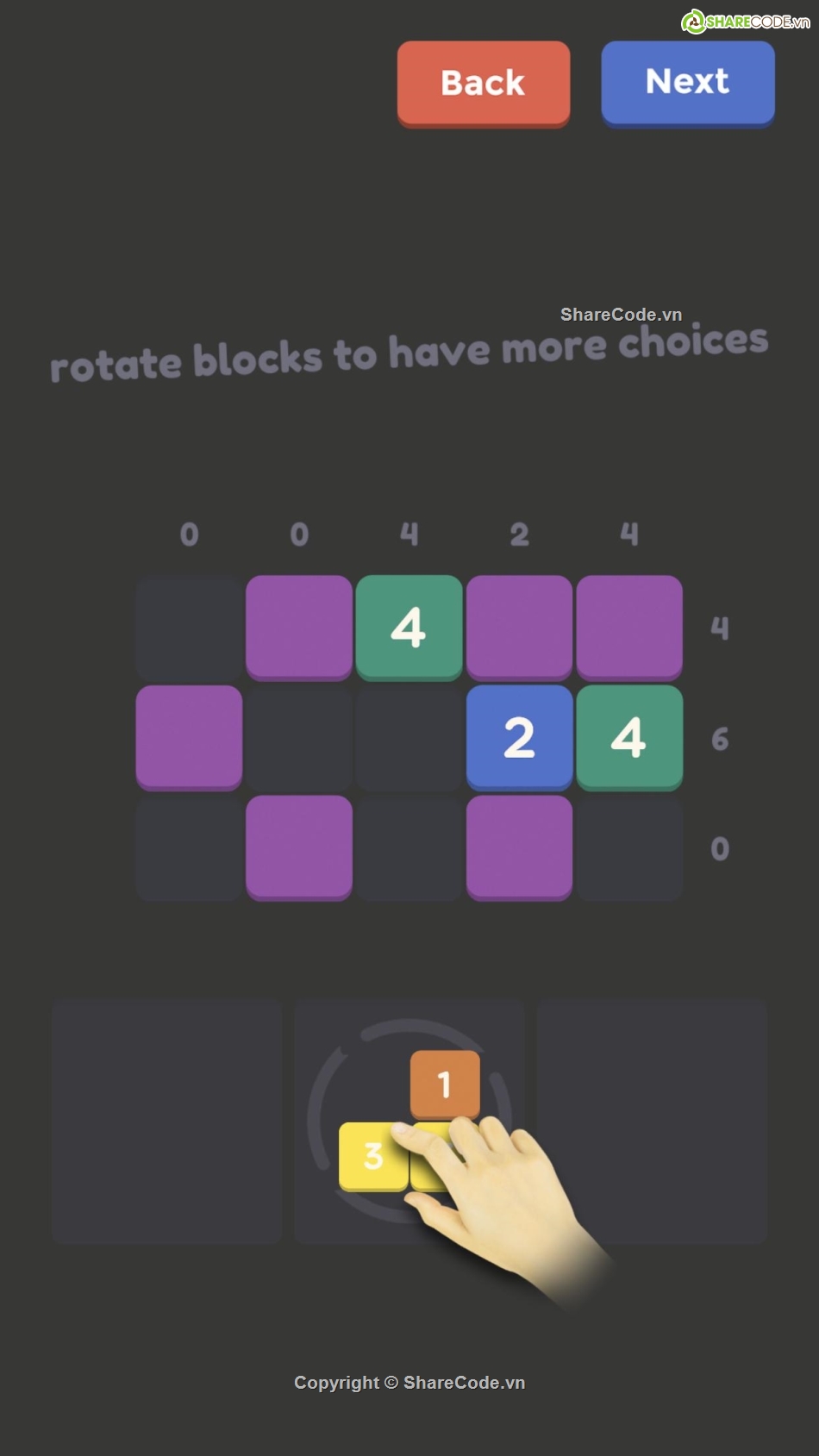 game puzzle,number game,mã nguồn puzzle game,game 2048,source code game 2048,code game 2048