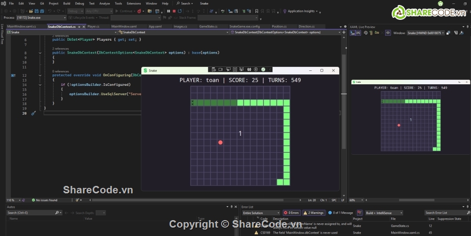 Game,c# rắn,hay