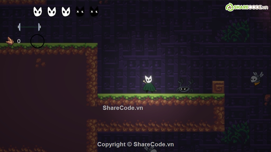Source code game,Platformer 2D,Unity C#,2D,Hollow Knight,Unity
