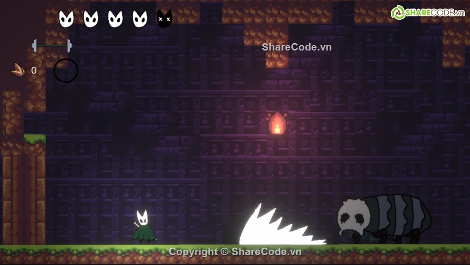 Source code game,Platformer 2D,Unity C#,2D,Hollow Knight,Unity
