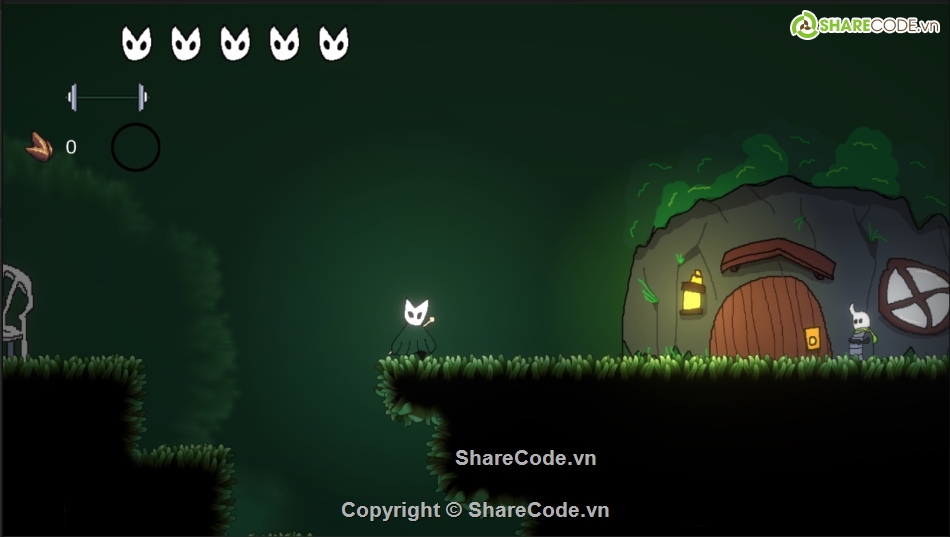 Source code game,Platformer 2D,Unity C#,2D,Hollow Knight,Unity