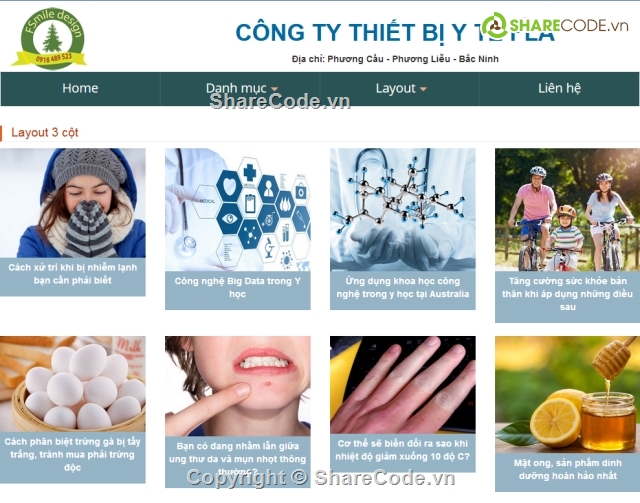 thiết bị,giới thiệu,Giao diện HTML,thiết bị y tế