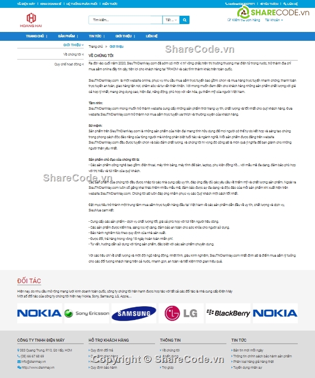 website bán hàng,website bán điện thoại di động,website bán labtop,website thương mại điện tử,website điện máy,landing page đẹp