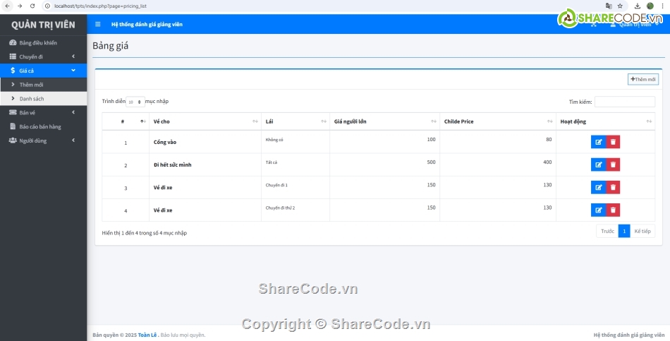 bán vé,hệ thống bán vé,bán