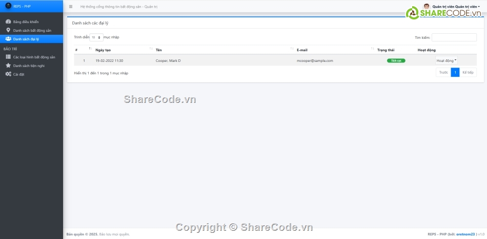 website bất động sản PHP,tin tức bất động sản,web bất động sản