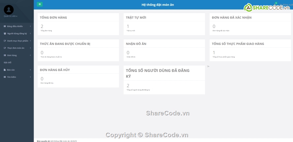 php,món ăn,gọi món ăn,đặt món ăn,đặt bàn