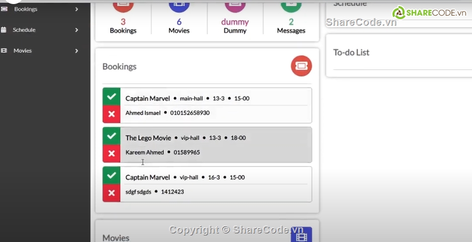 Website rạp chiếu phim,đặt,phim