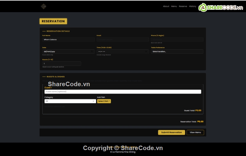 nhà hàng,đặt hàng,đặt chỗ