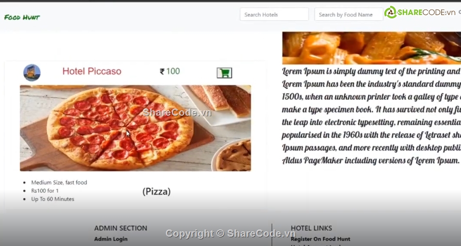 đặt đồ ăn,sharecode đặt đồ ăn,đặt đồ ăn online,Website đặt đồ ăn