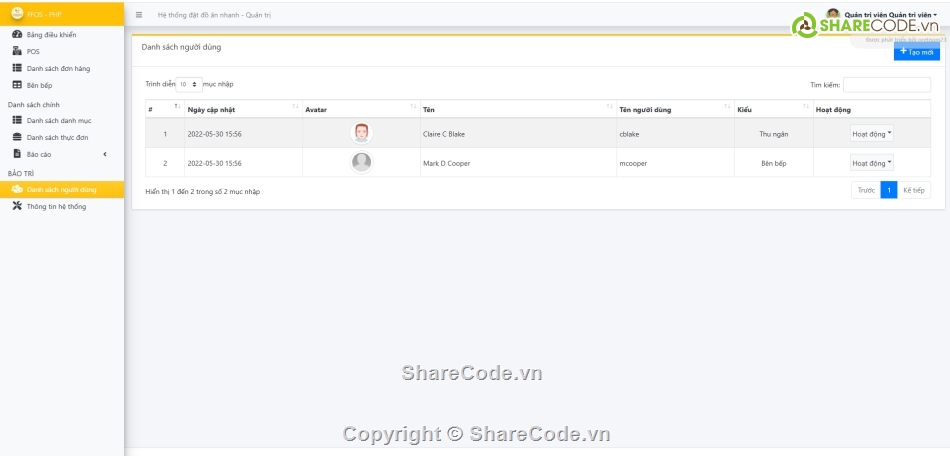 đặt hàng,đặt đồ ăn,OOP